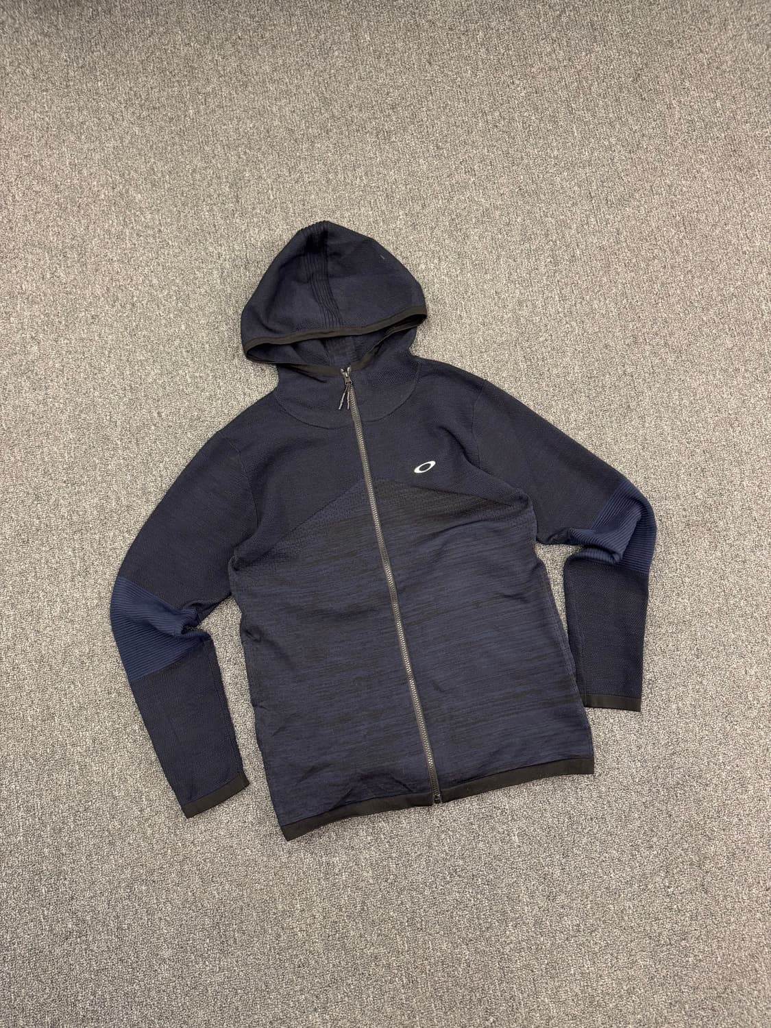 M)오클리 빈티지 네이비 블루 후드집업 상품이미지2