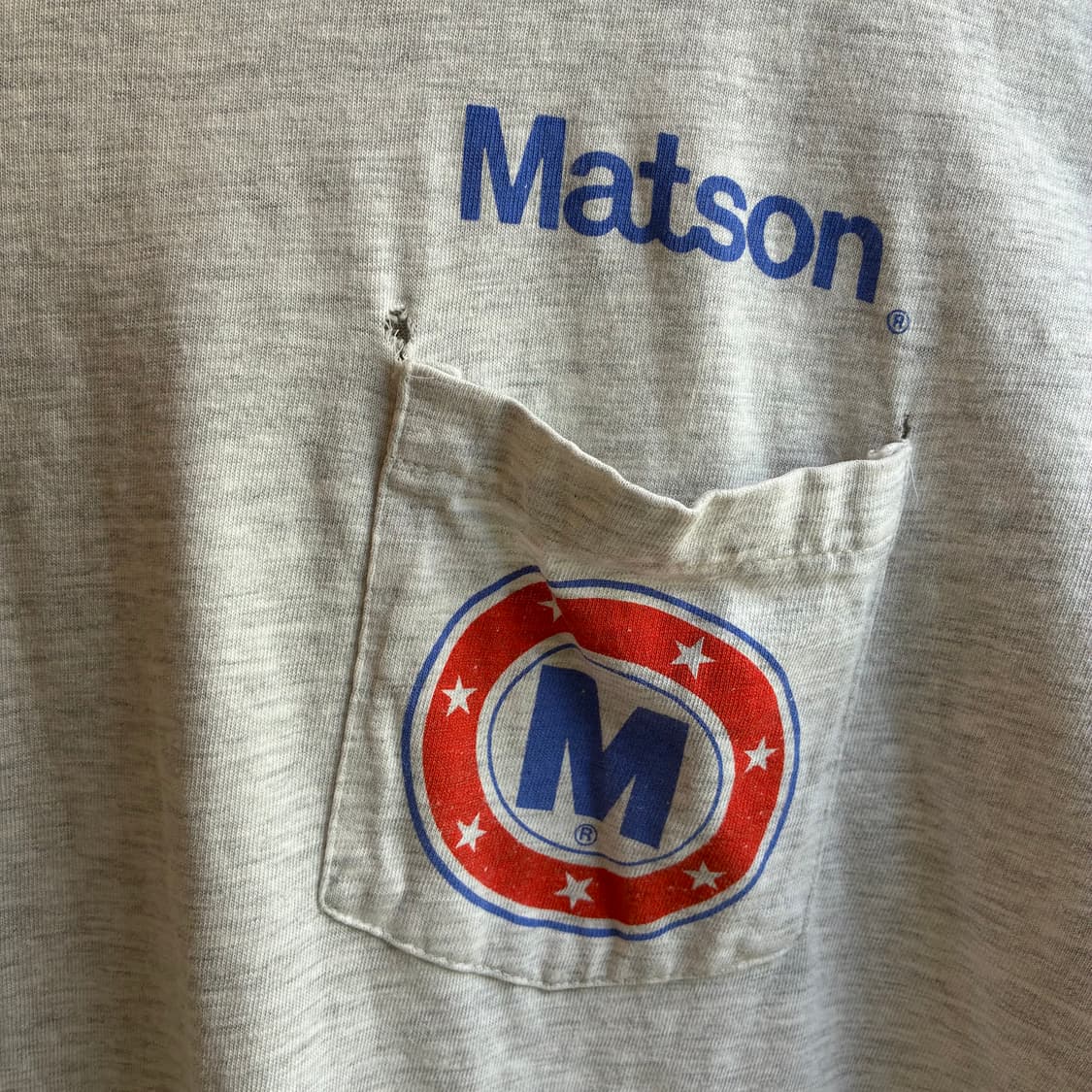 90s Vintage Hanes Pocket Graphic T-Shirt 상품이미지2