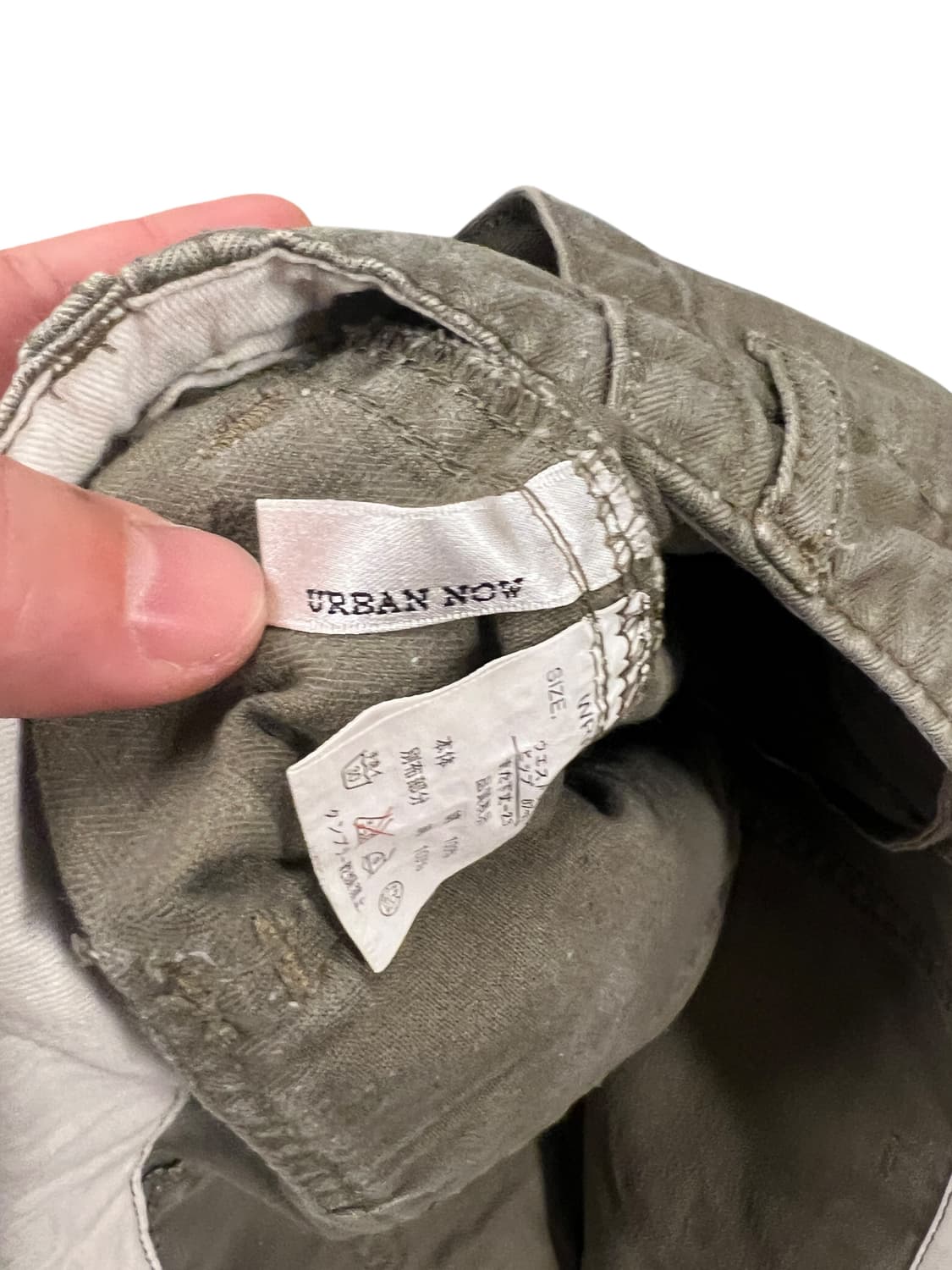 P064 JPN 어반나우 카키 카고팬츠 SIZE 23 상품이미지3