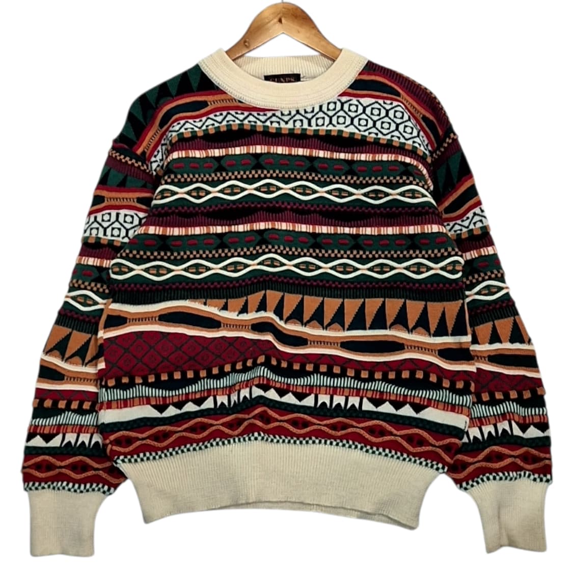 Gunps 케이블 패턴 니트 상품이미지1