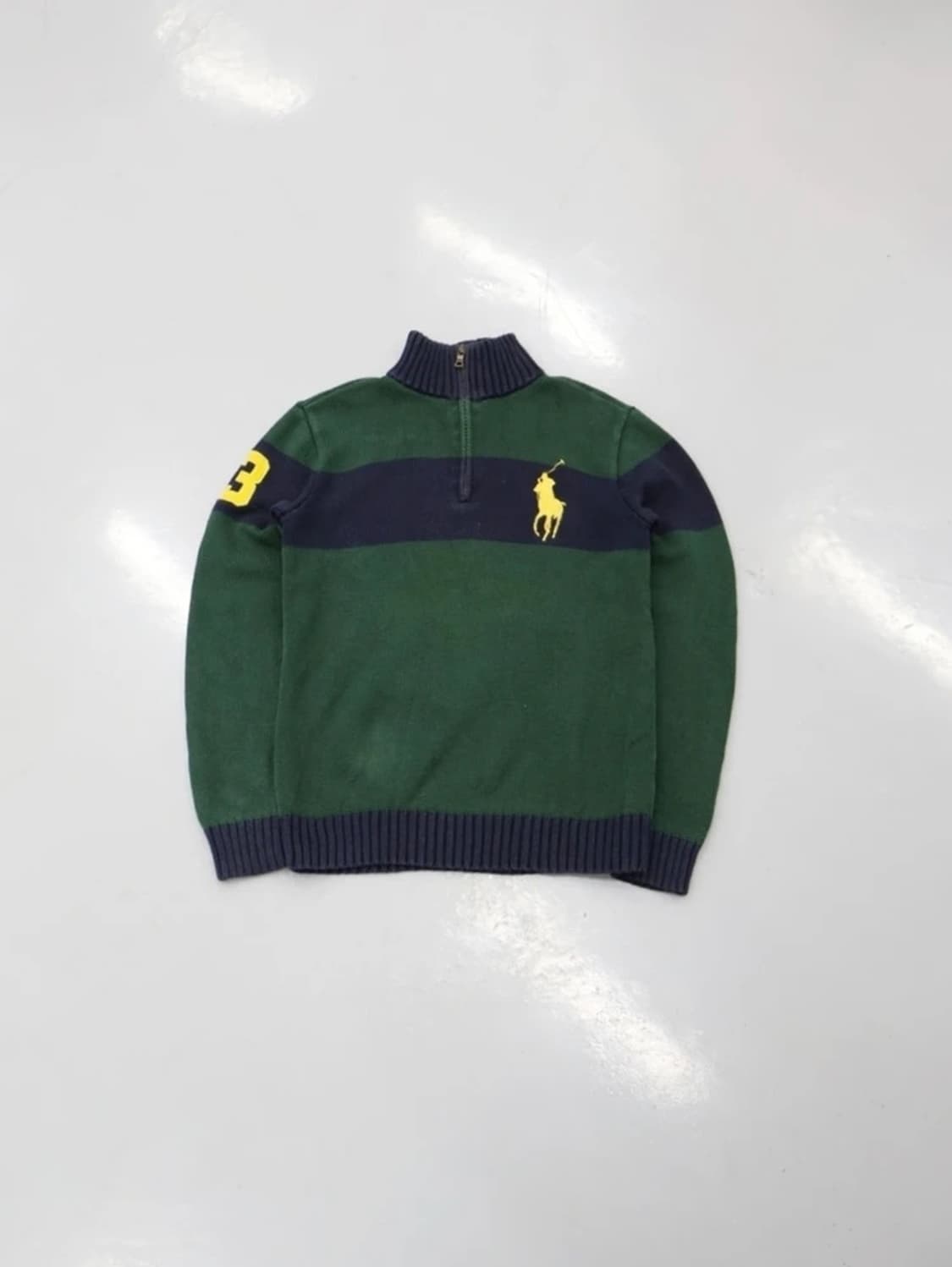 Polo Ralph Lauren Big Pony Half Zip Knit 상품이미지1