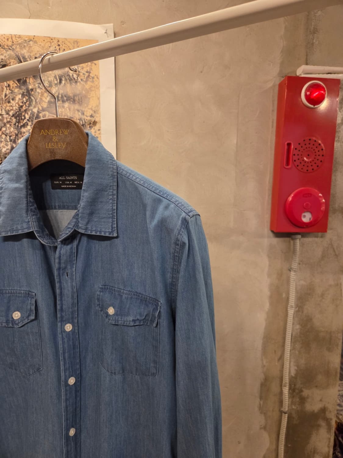 올세인츠 데님셔츠 상품이미지6