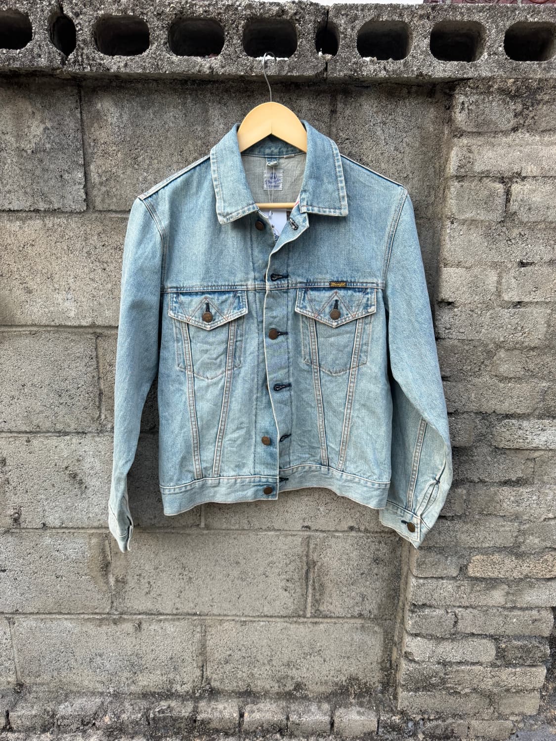빈티지 wrangler 일본판 type3 데님 트러커 자켓 M 상품이미지1