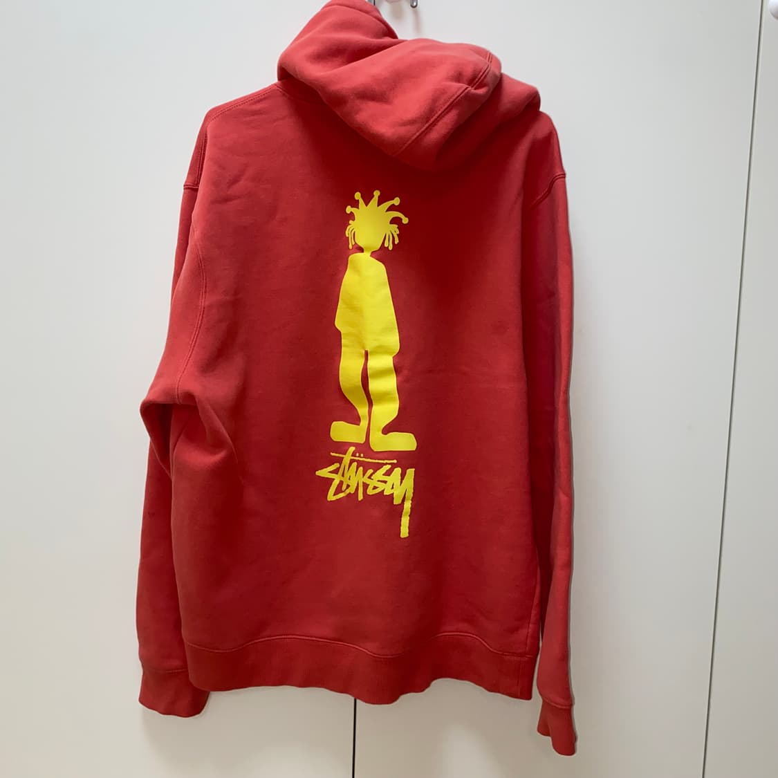 스투시 킹 레게머핀 후드티 핑크 L 상품이미지4