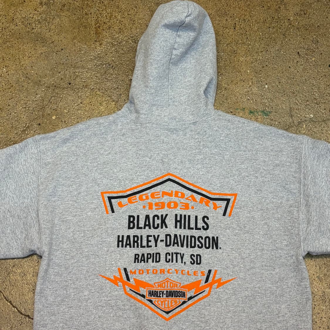 00s 미국 빈티지 할리데이비슨 후드티 후드집업 상품이미지7