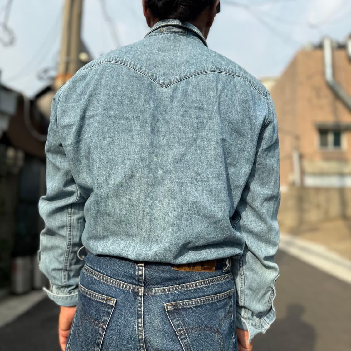 리바이스 데님 웨스턴 셔츠 L 상품이미지10