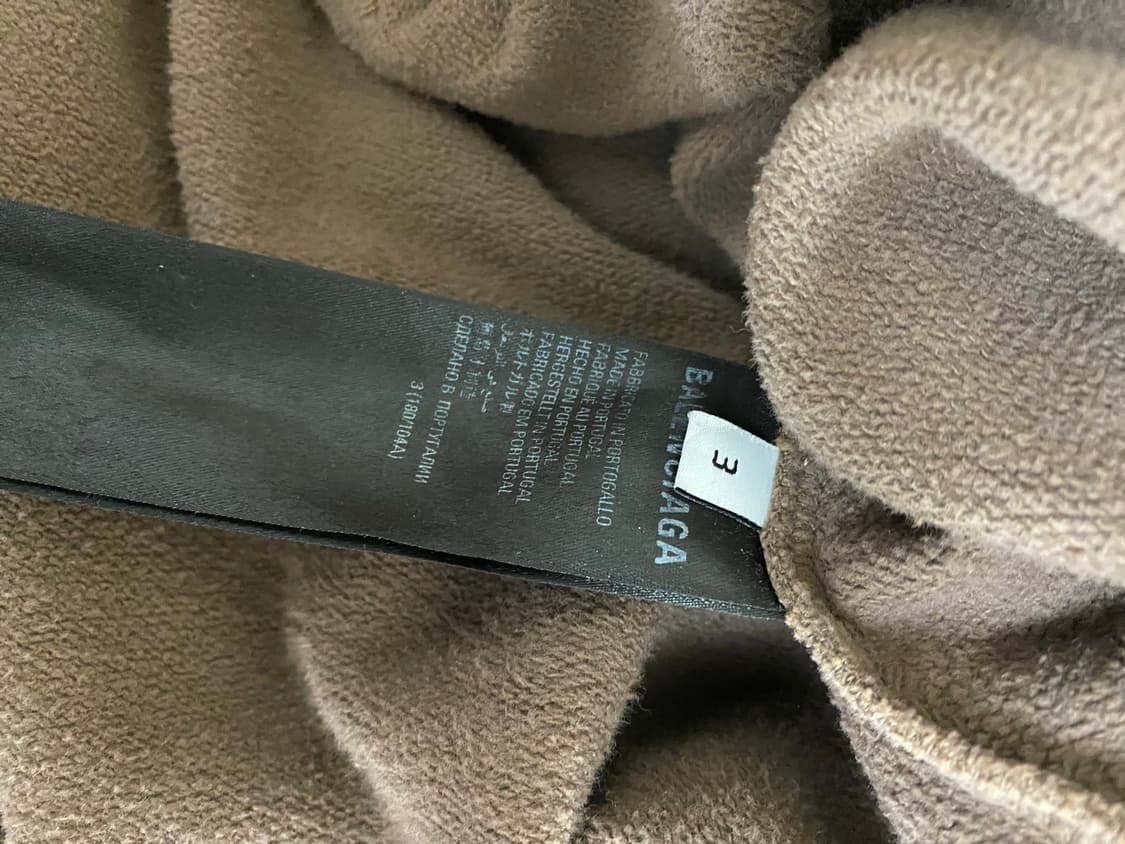 (3) 발렌시아가 브라운 후드티 상품이미지3