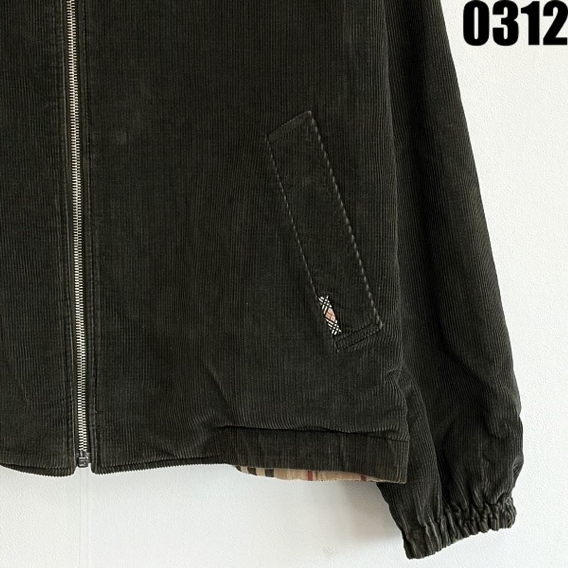 버버리 리버시블 집업 자켓 XL 0312  상품이미지9