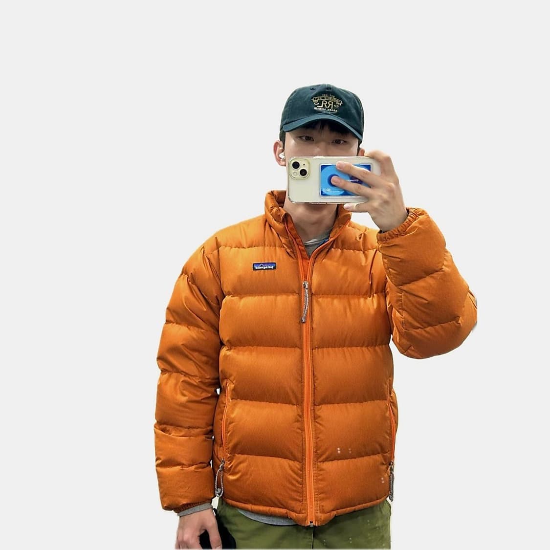 00s 파타고니아 빈티지 푸퍼 패딩 오렌지 100사이즈 상품이미지3