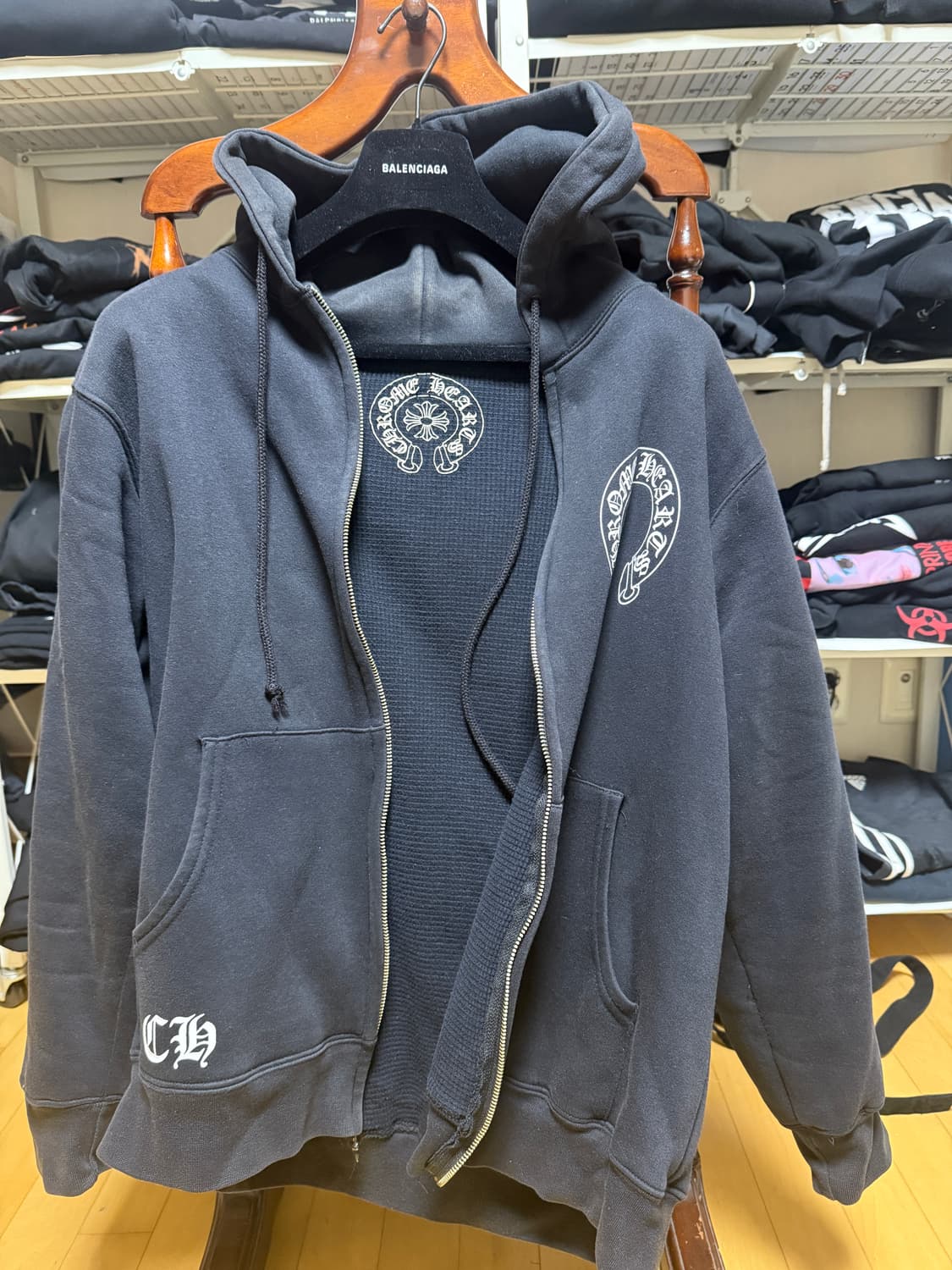 크롬하츠 빈티지 후드 라지 상품이미지1