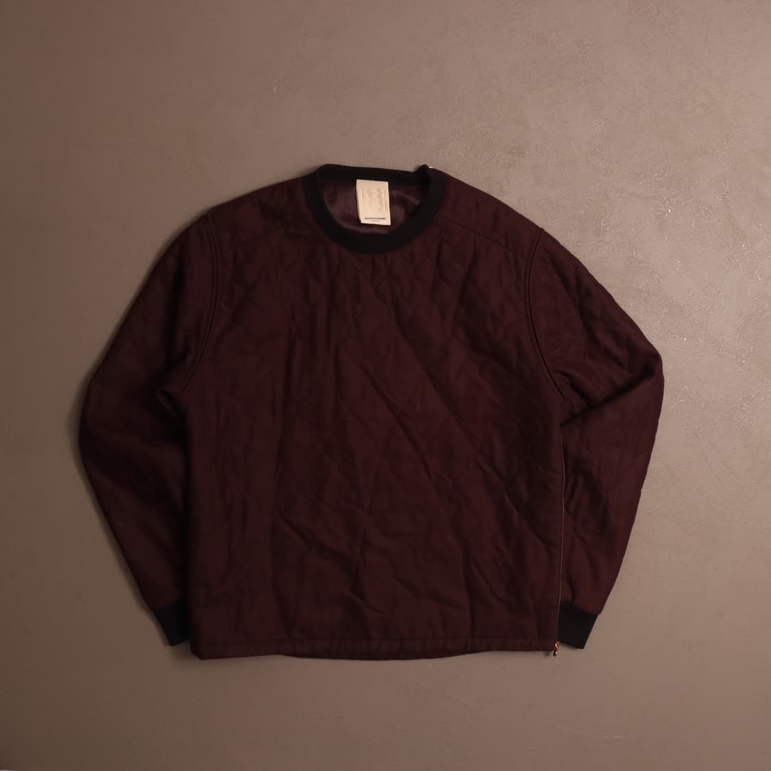 우영미 퀄팅 스웻셔츠 A1375 상품이미지1