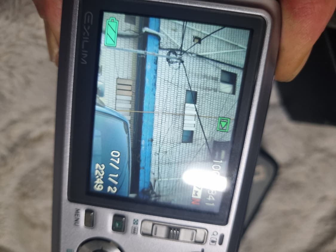 카시오 엑슬림 ex-v7 레트로 디카 빈티지 카메라 상품이미지8