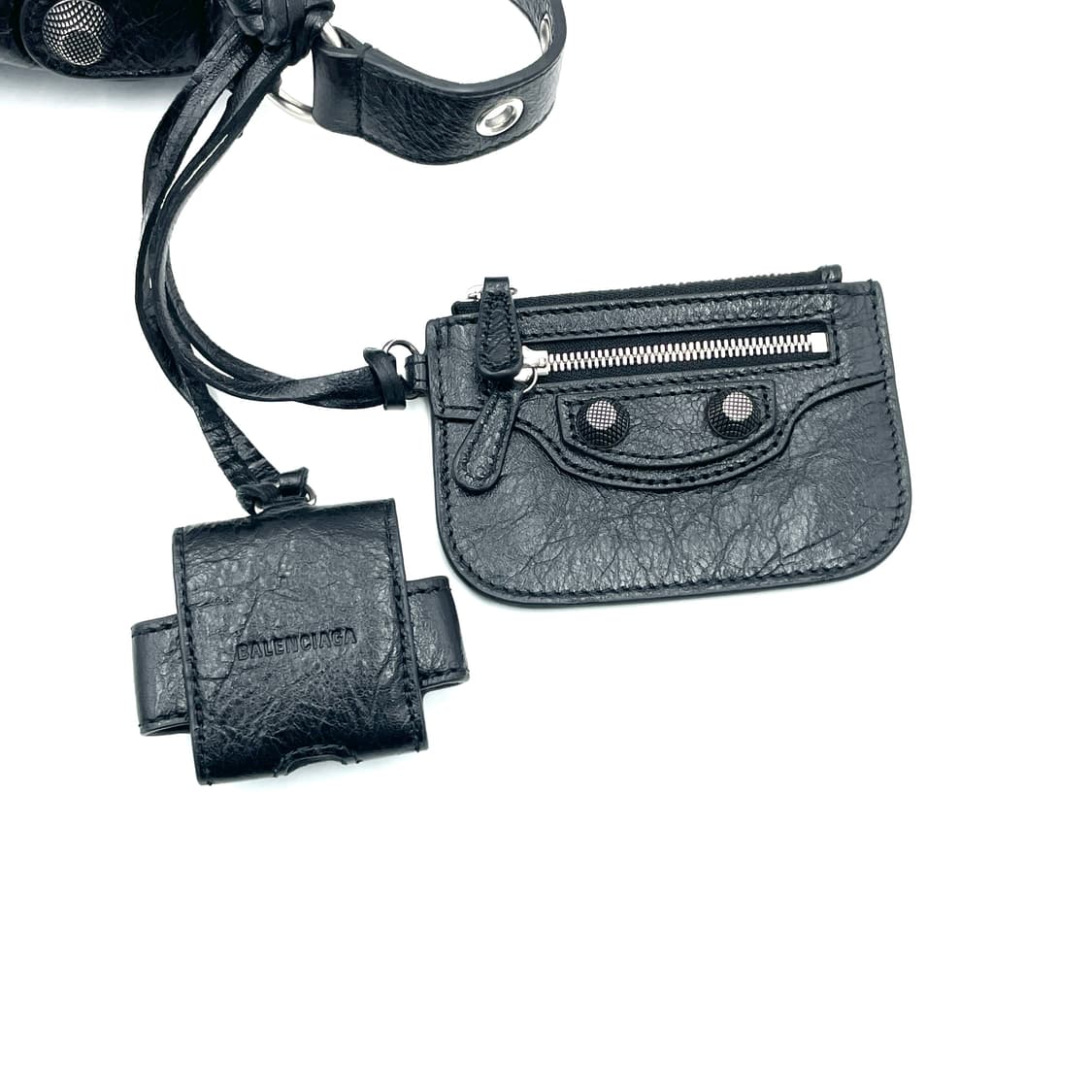 발렌시아가 르 카골 아레나 플랩백 xs 블랙 상품이미지8