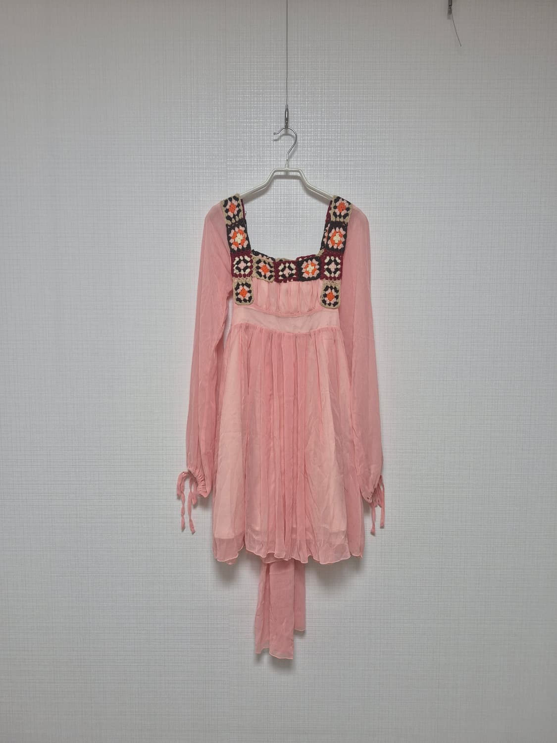 리즈리사 초고전휘귀템 히메갸루 핑크 가기바리플라워 원피스 상품이미지1