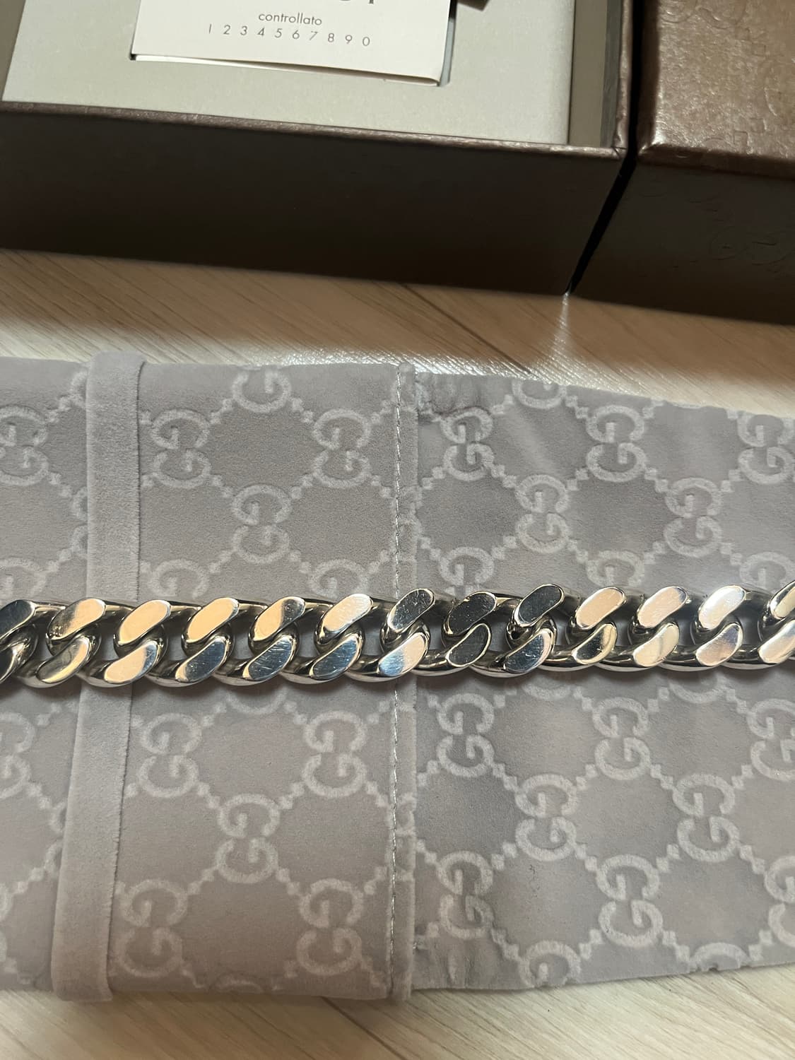 구찌 가든 컬렉션 실버 팔찌  상품이미지7