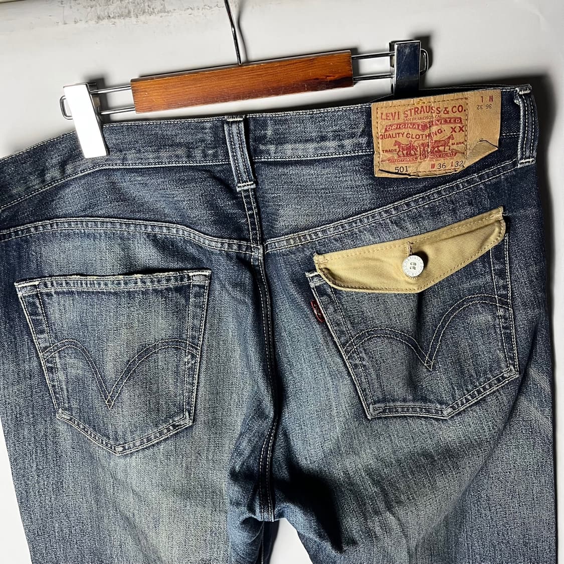 [Levi's] 00's 리바이스 재팬 501 기무라타쿠야 데님팬츠 상품이미지4