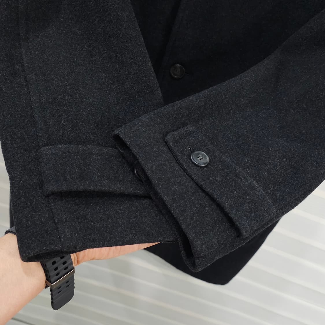 MONTEVISO ITALY 캐시미어 울 혼용 코트- L 상품이미지5