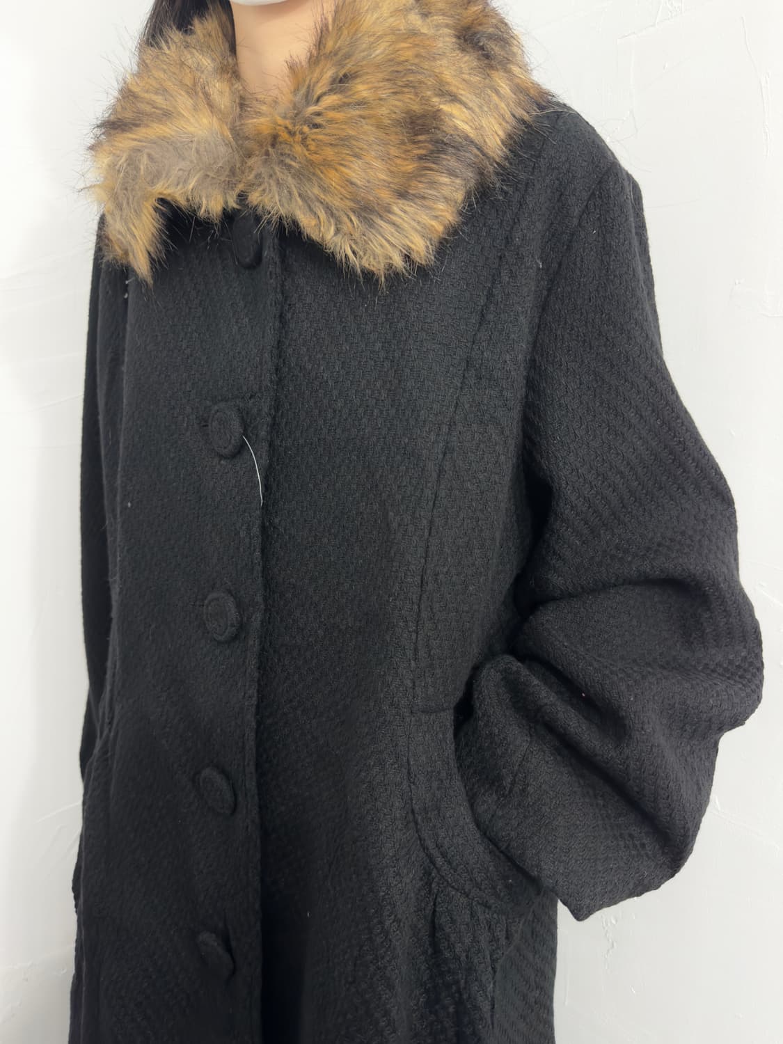 21stage fur detail coat 상품이미지3