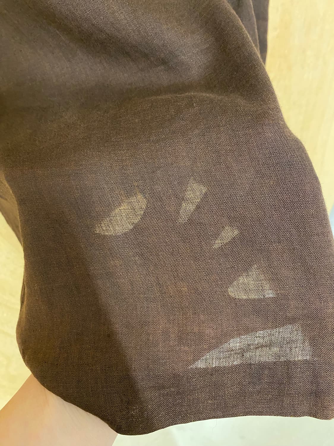 BURBERRY linen skirt 버버리 린넨 미디스커트 상품이미지7