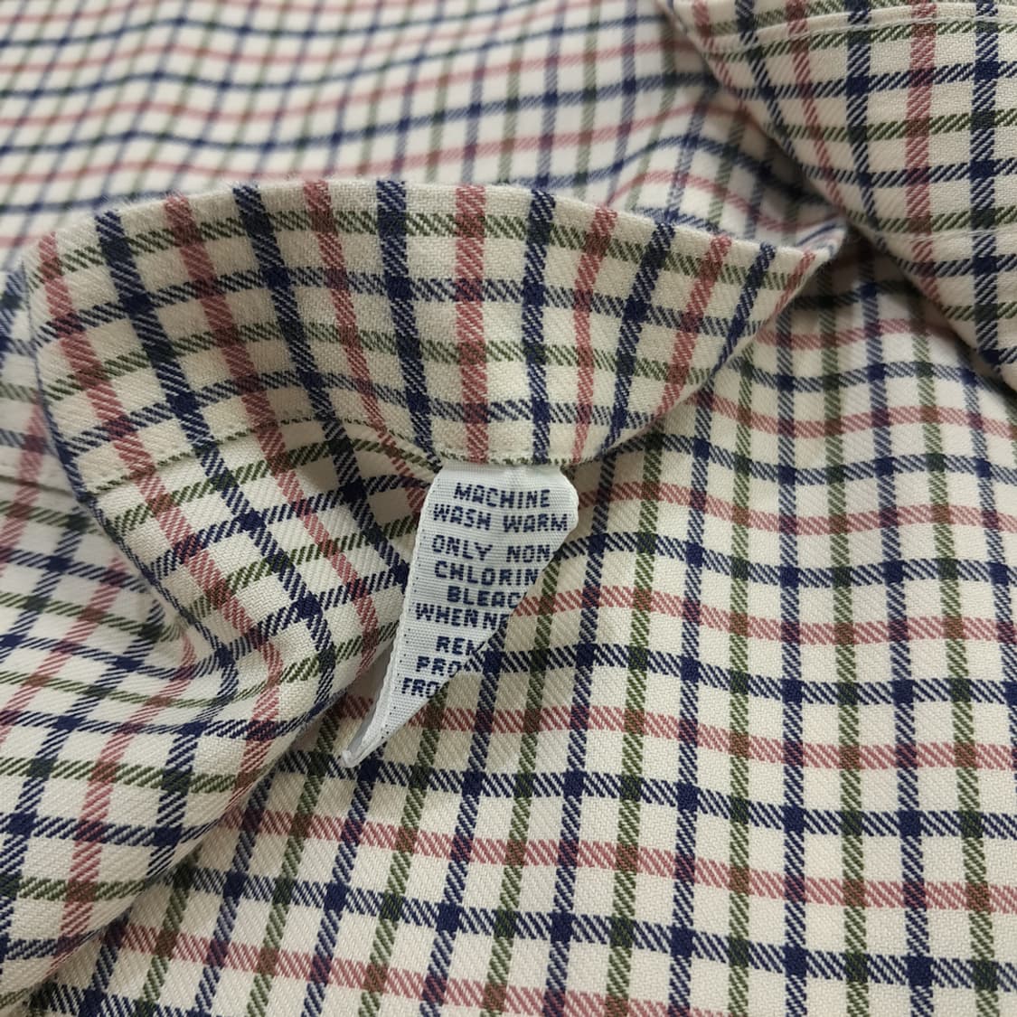 CN564 2XL 폴로 랄프로렌 멀티컬러 마이크로체크 긴팔 셔츠 남방 상품이미지6