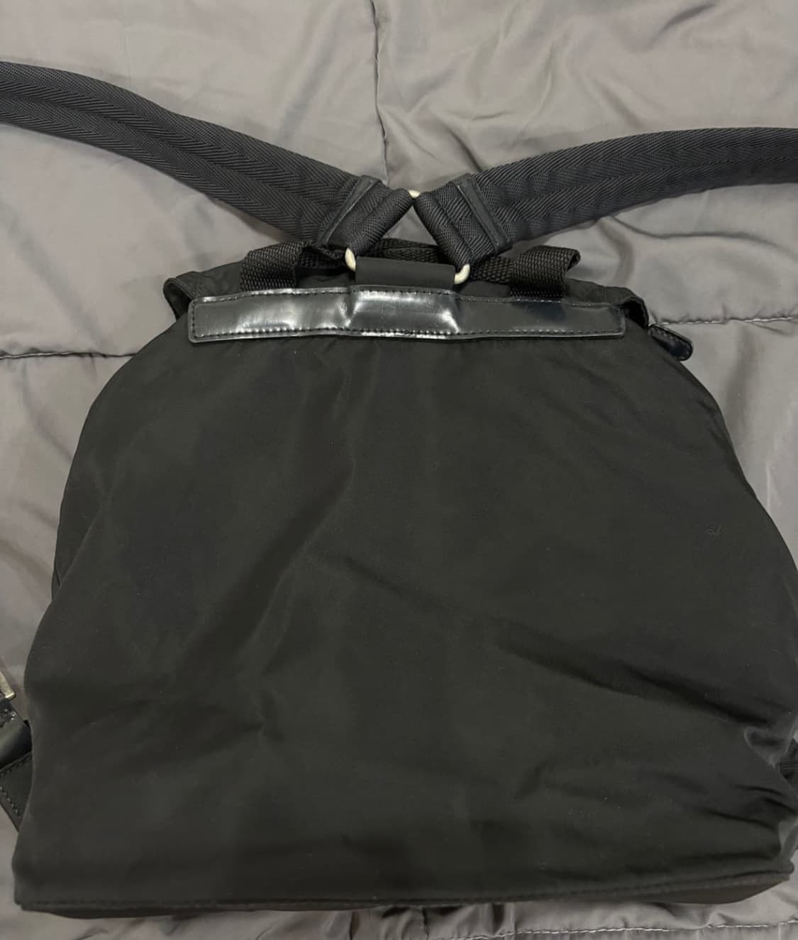 프라다 prada 나일론 백팩 블랙 상품이미지2