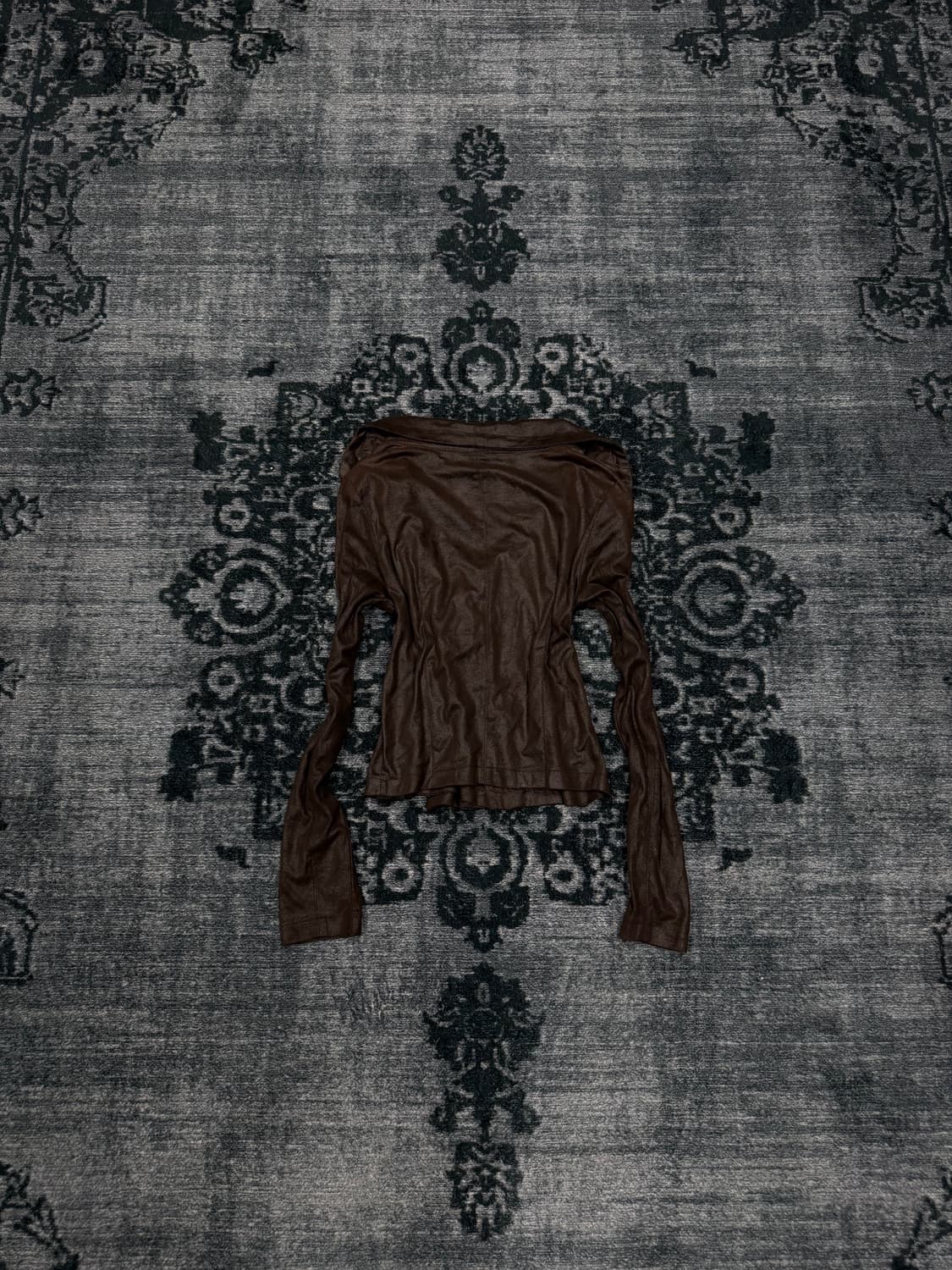 Spiral girl brown high neck draping jack 상품이미지7