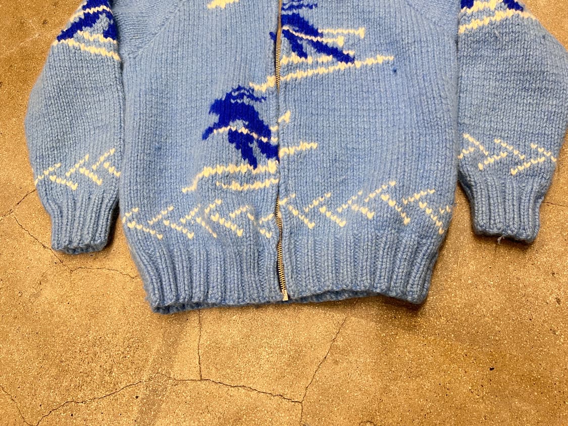 (rare) 코위찬 스키 니트 집업 상품이미지4