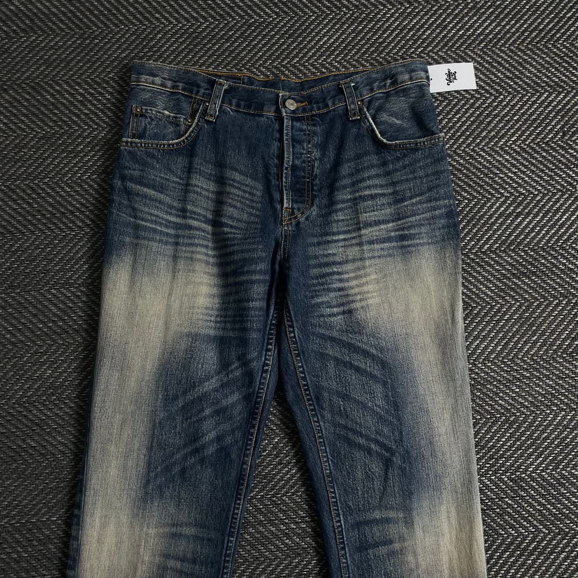 리바이스 501 워싱 데님 레귤러 팬츠o 3709 상품이미지3