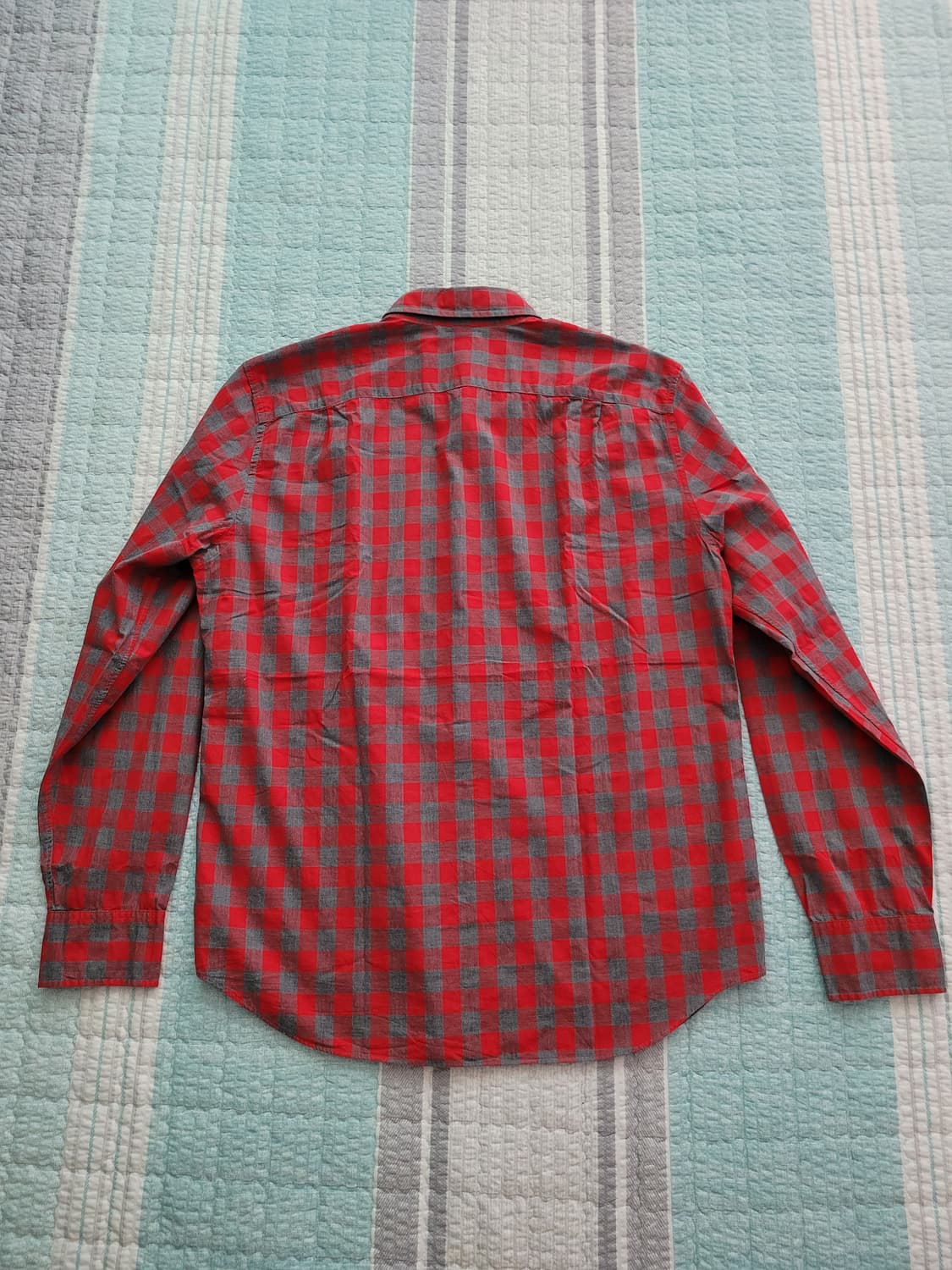 제이크루 J crew. 레드블록 체크셔츠. XL 105사이즈 상품이미지10