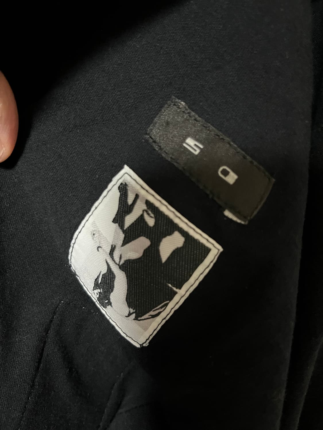 릭오웬스 패치워크 티셔츠 M 상품이미지4