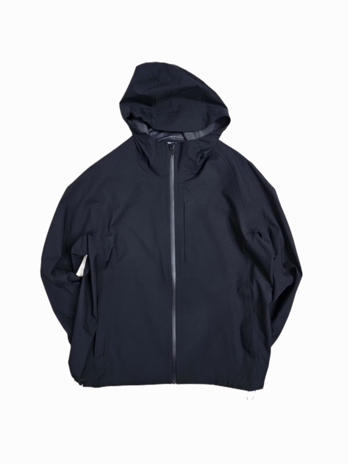 ​[XL] 유니클로 올블랙 블럭테크 기능성 하드쉘 파카 상품이미지1