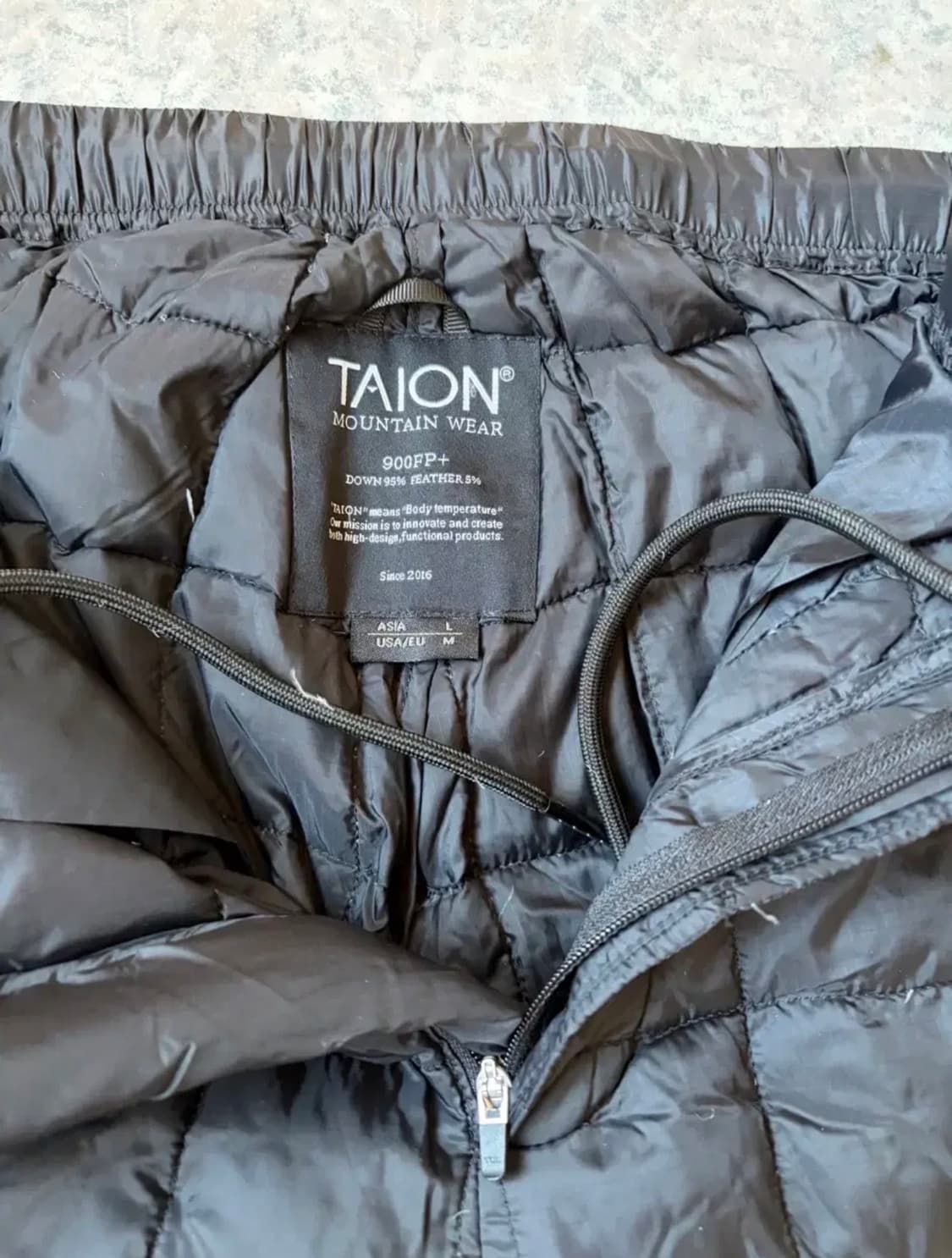 타이온(TAION) 마운틴 엑티브 라이트다운 팬츠 (L) 상품이미지3