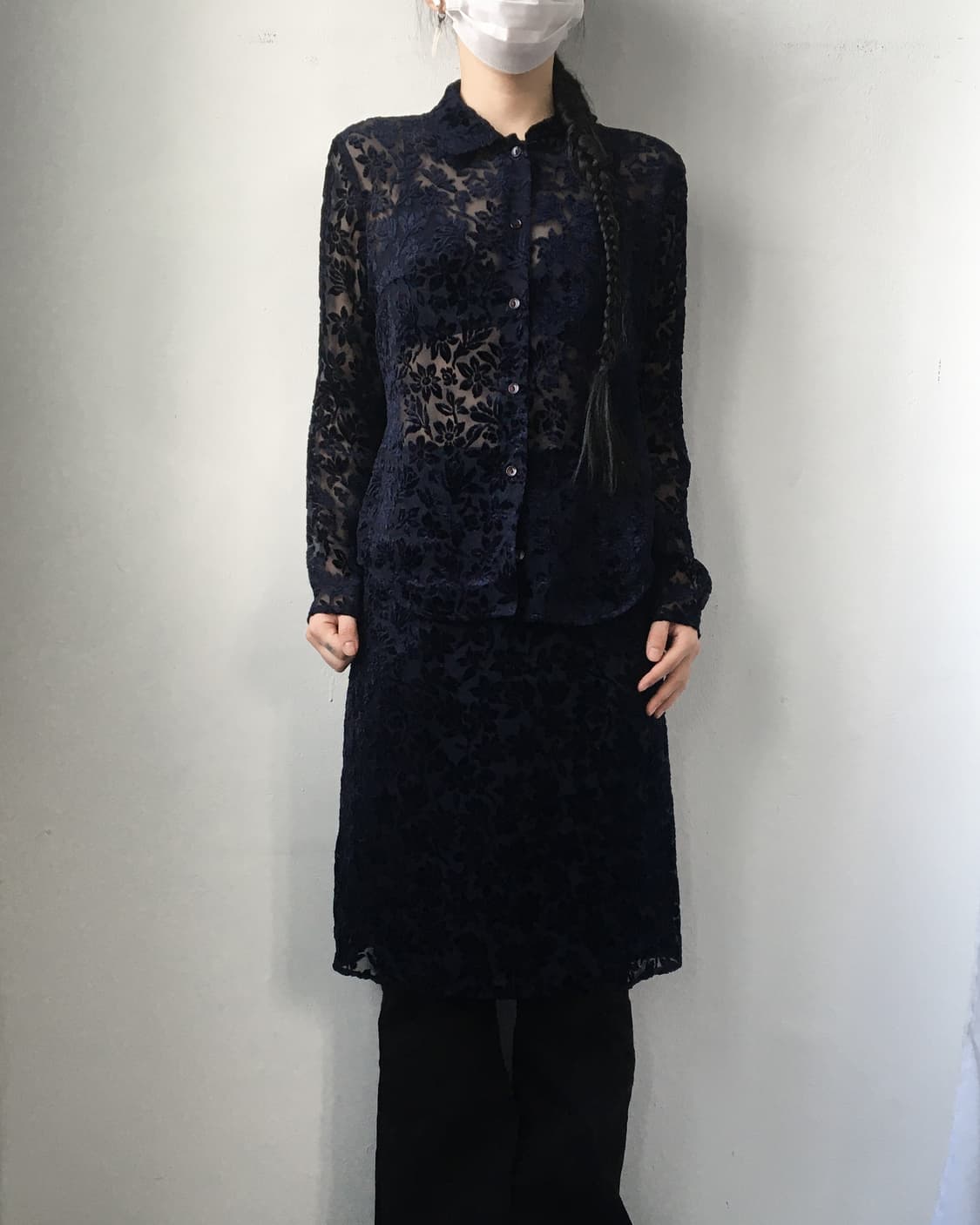 Velvet pattern set up 상품이미지9