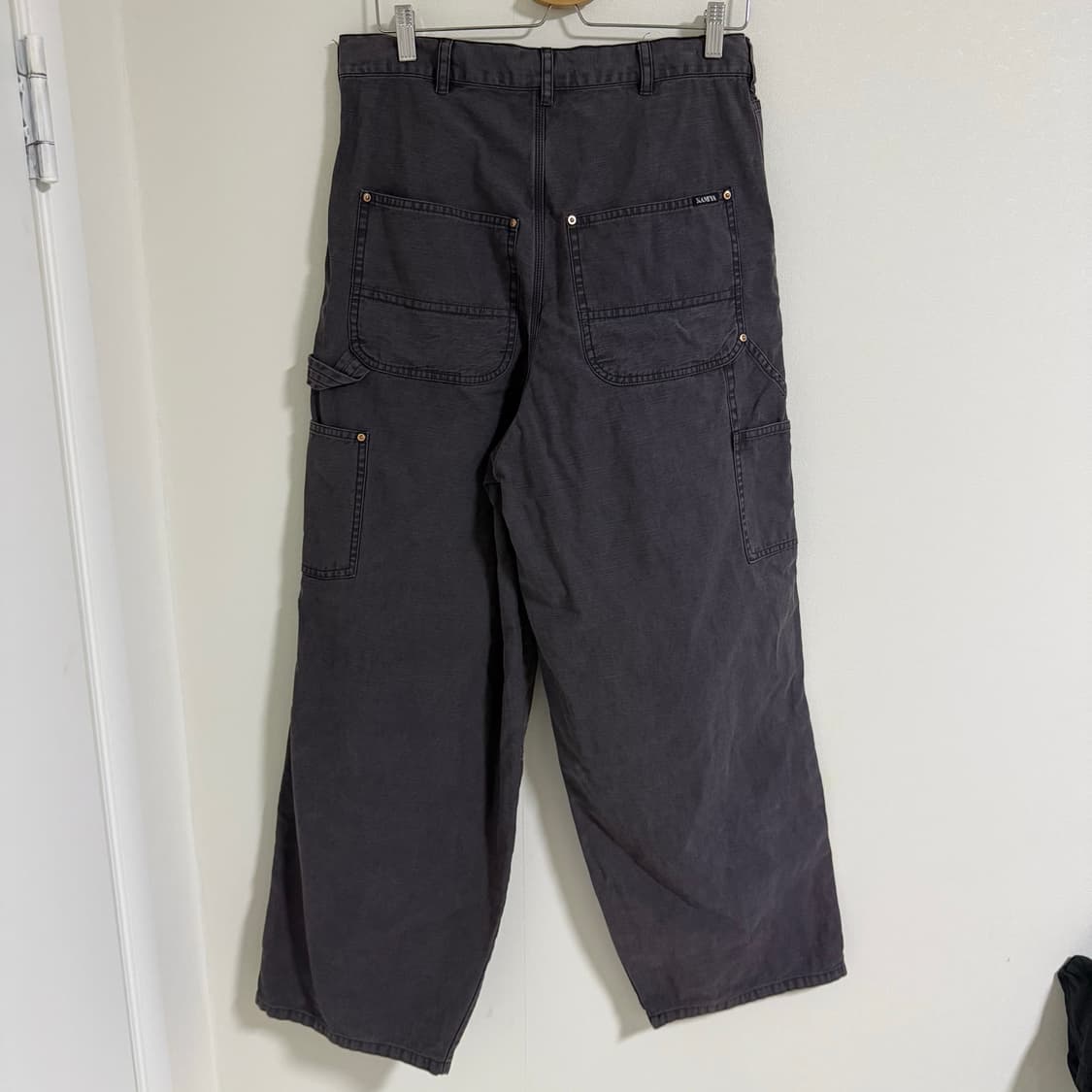[S] 카미야 25FW 백 새틴 페인터 팬츠 Back Satin Pain 상품이미지5