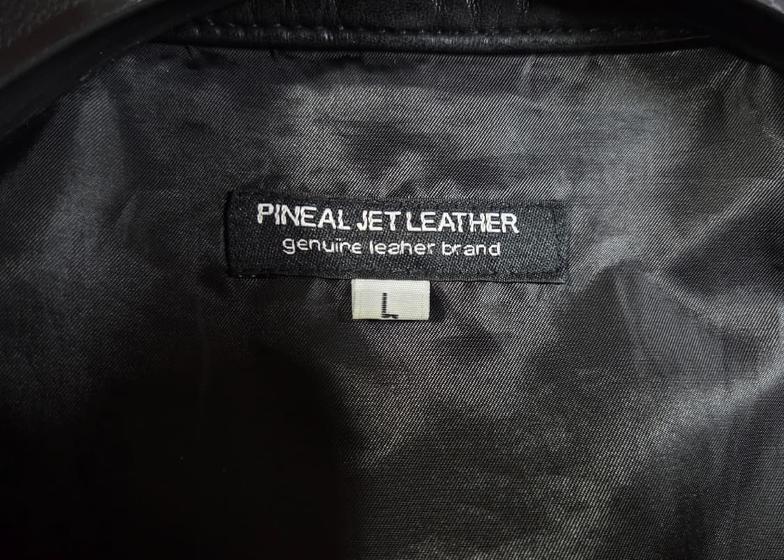Pineal Jet Leather 리얼 레더 트러커 자켓
 상품이미지5