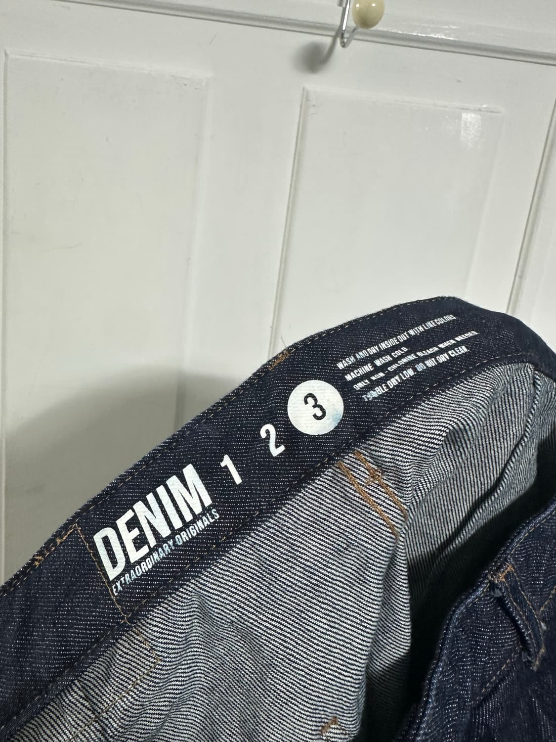 엑스트라오디너리 투턱 데님 팬츠 상품이미지4