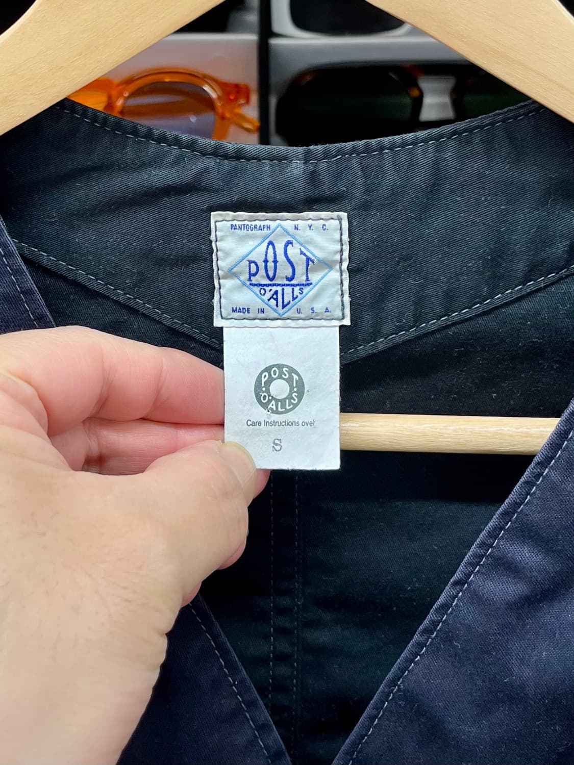 포스트오버올즈 POST O'ALLS 네이비 베스트  상품이미지3