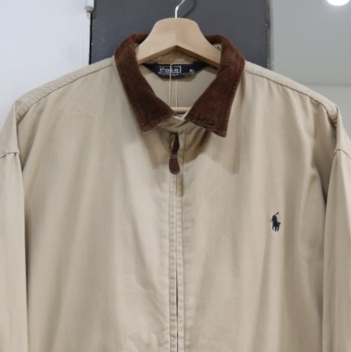 폴로 베이지 해링턴 자켓 상품이미지2