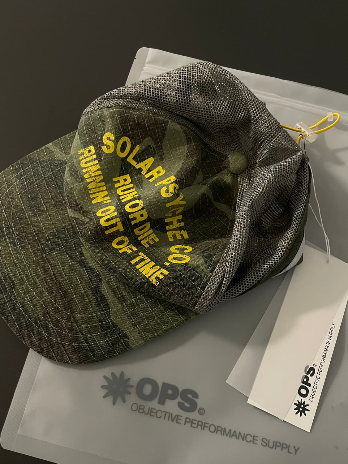 [새제품] ops 런 캡 상품이미지1