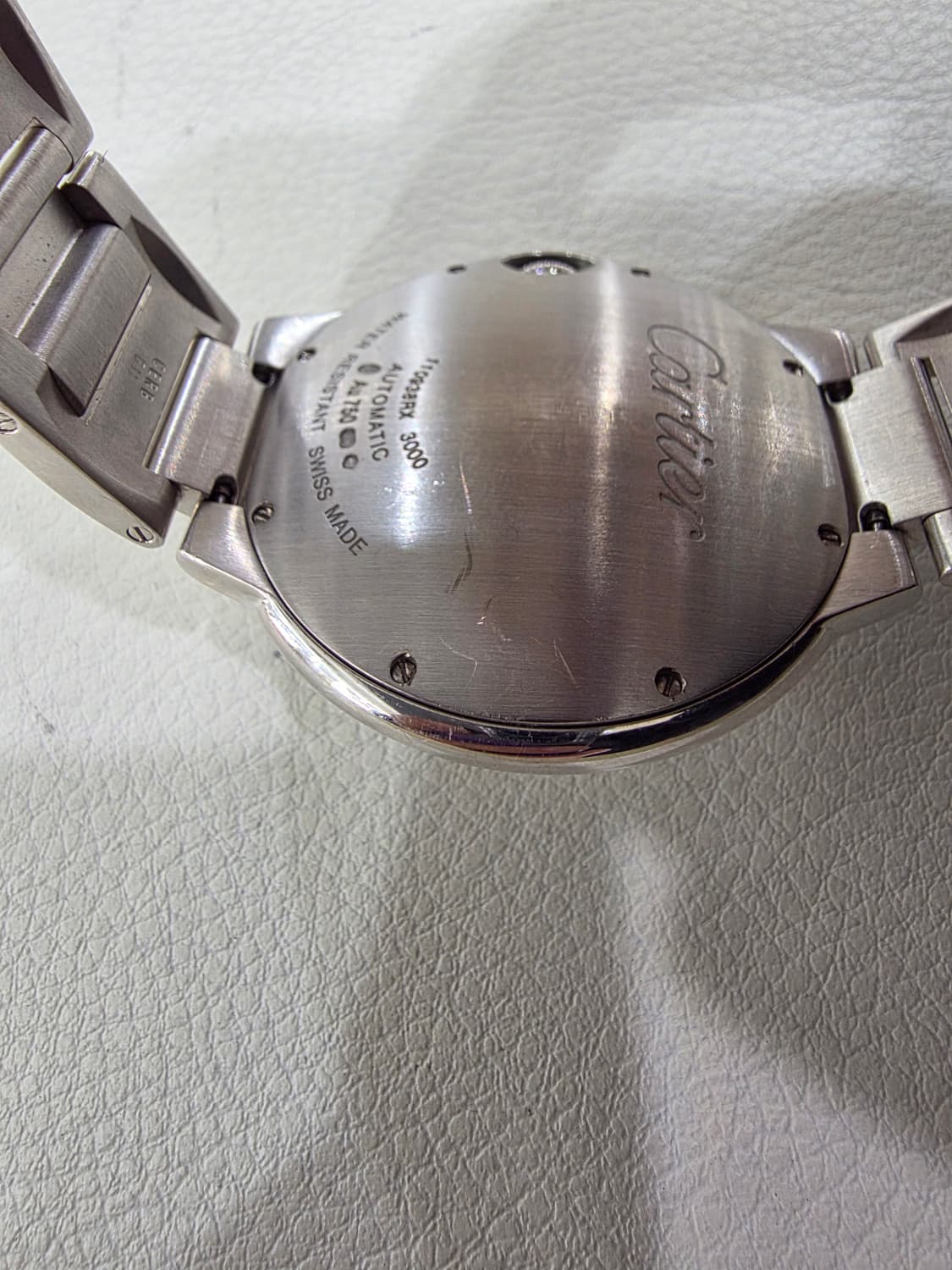 까르띠에 발롱블루 금통 다이아 시계 정품 상품이미지6