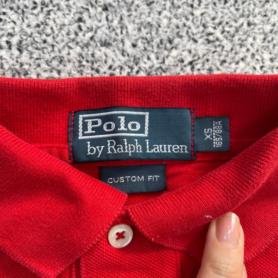 XS 폴로랄프로렌 반팔 카라 티셔츠 0313M 상품이미지2
