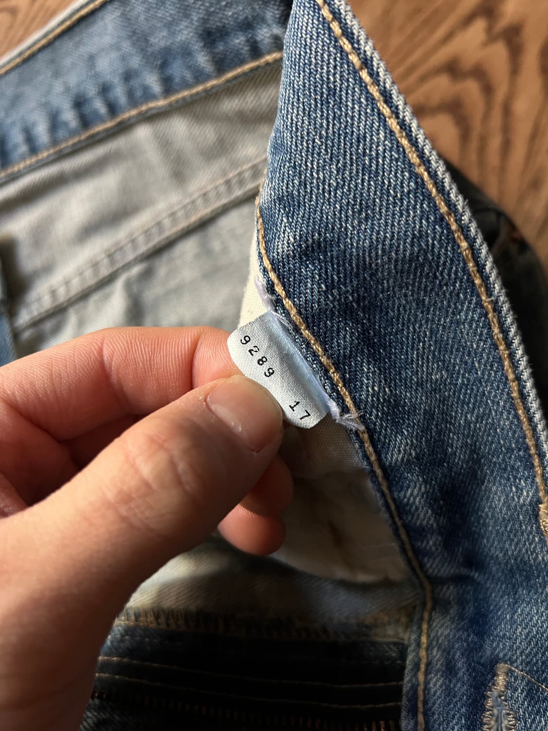 [34]00's 리바이스 USA 505 빈티지 워싱 데님 팬츠 상품이미지4