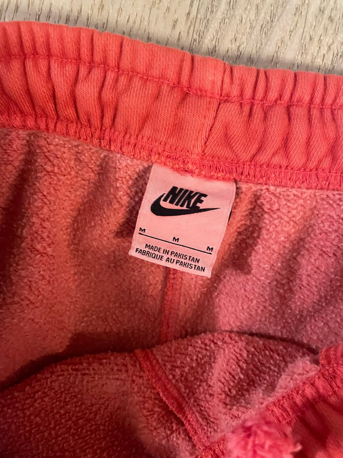 나이키X스투시 스웻팬츠 하바네로 레드 M 상품이미지3