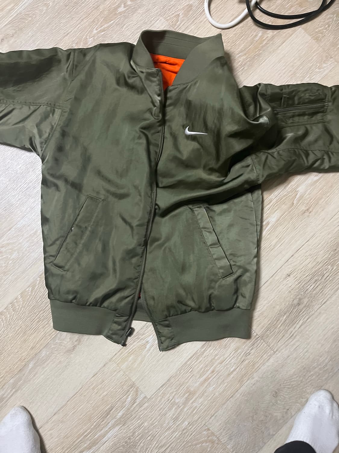 나이키 NSW 리버시블 바시티 봄버 자켓 상품이미지1