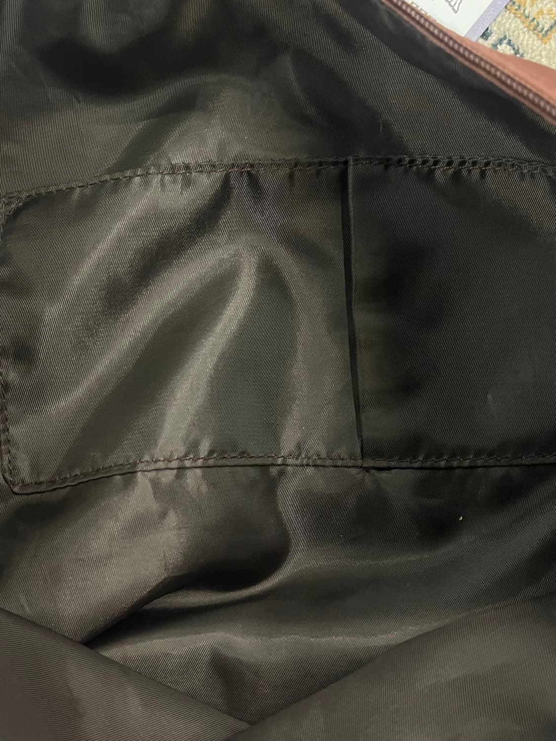 빈티지 레더백 브라운 #csz2853 상품이미지5