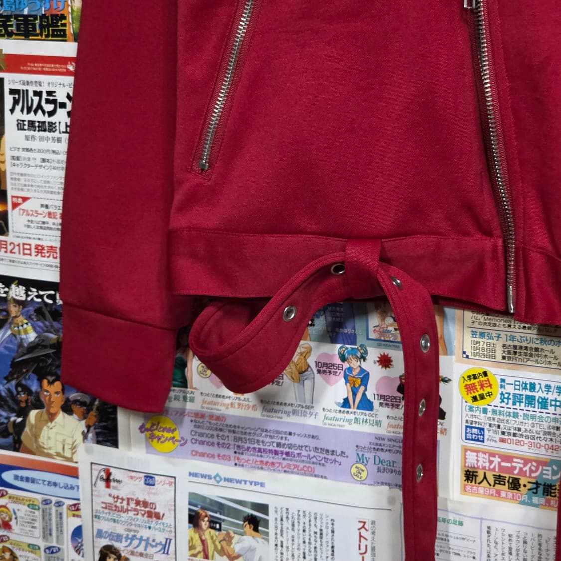 JPN 디오라토 펑크 스컬 투지퍼 라이더 자켓 상품이미지6