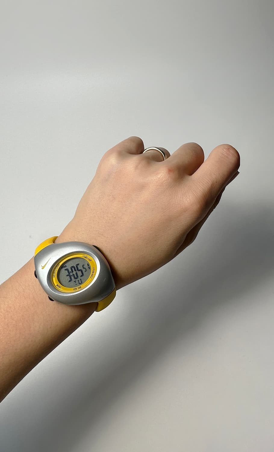 Vintage Nike Triax running watch─yellow 상품이미지1