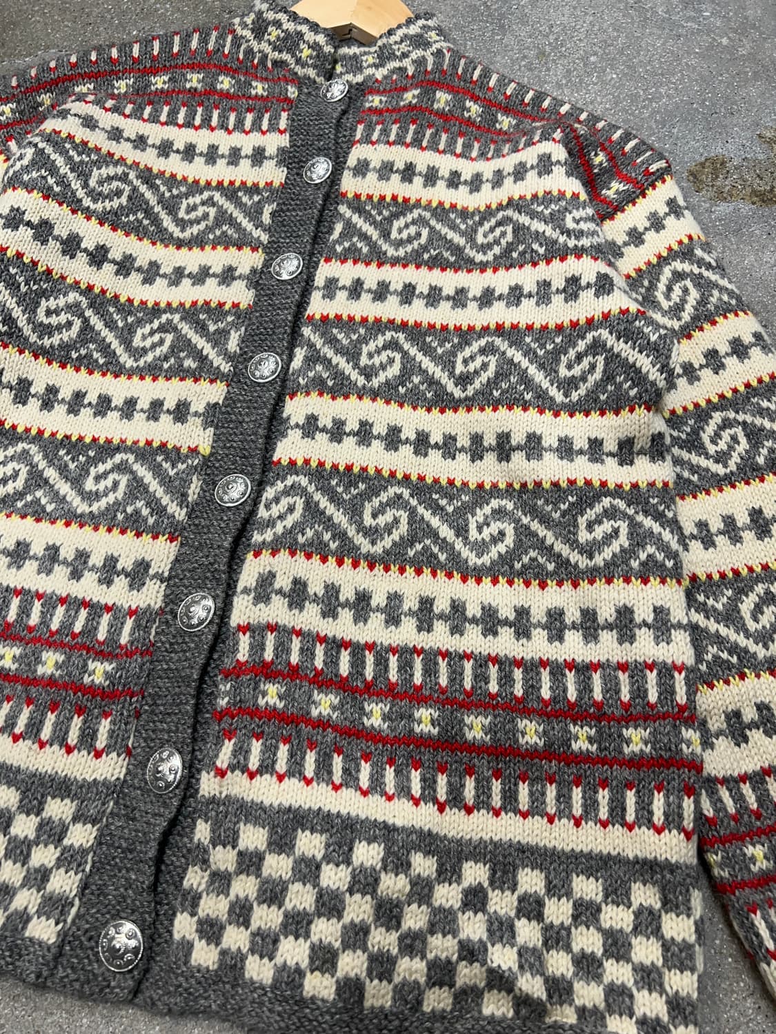 노르딕 울 가디건  상품이미지2