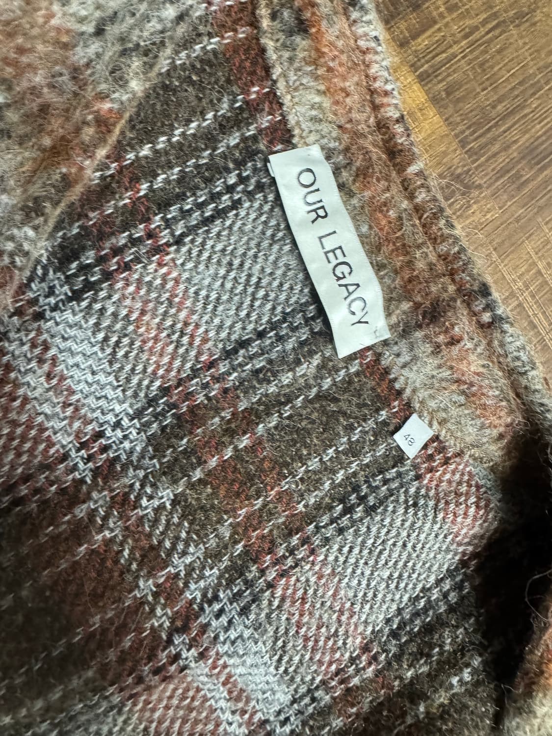 [48] Our legacy Mohair 가디건 상품이미지4