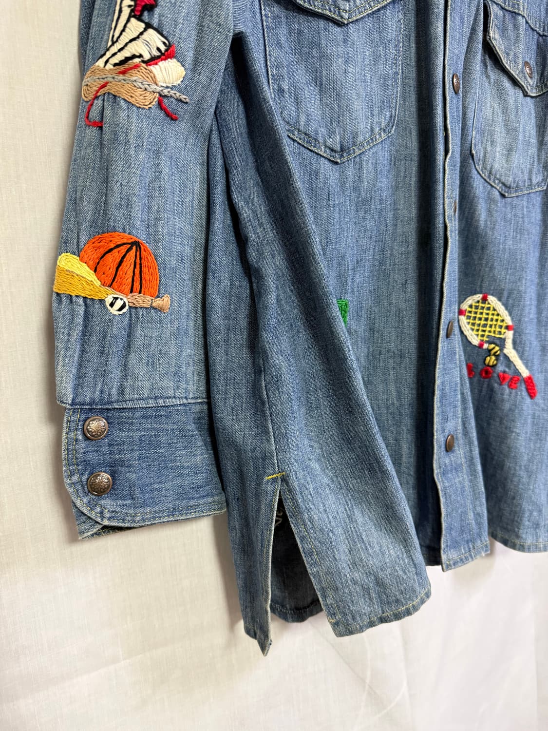 빅얀크 빈티지 데님 셔츠 (big yank) 상품이미지4